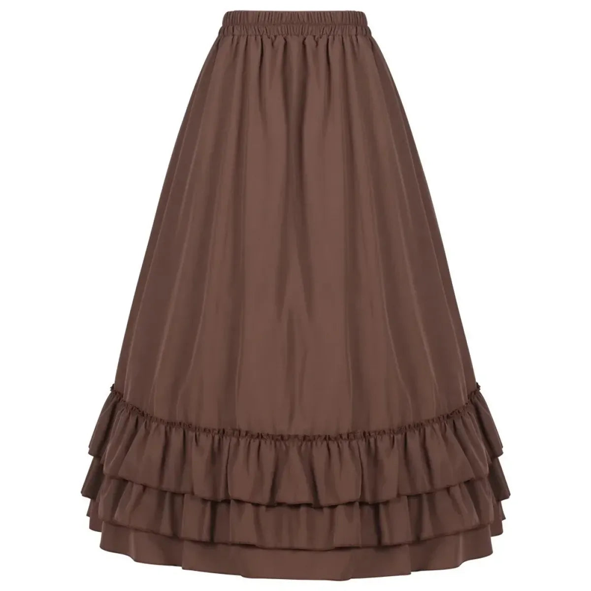 Victorian Ruffle Skirt – Layered Steampunk Gothic