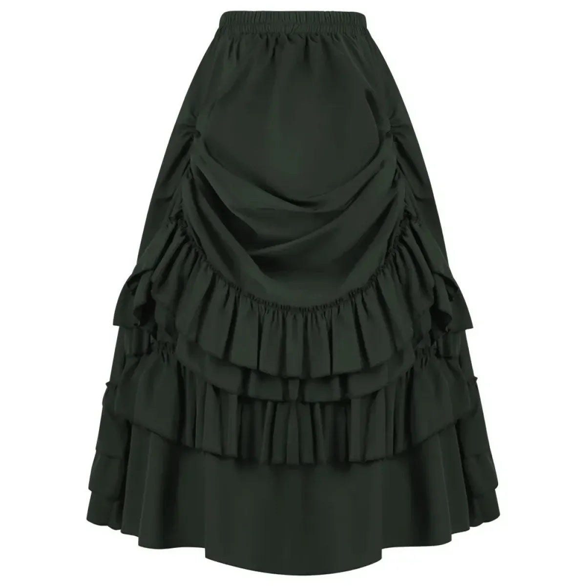 Victorian Ruffle Skirt – Layered Steampunk Gothic