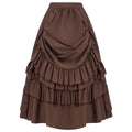 Victorian Ruffle Skirt – Layered Steampunk Gothic