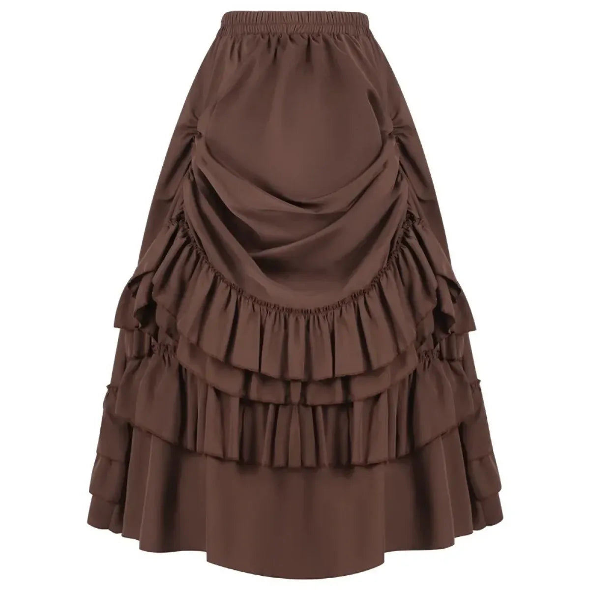 Victorian Ruffle Skirt – Layered Steampunk Gothic